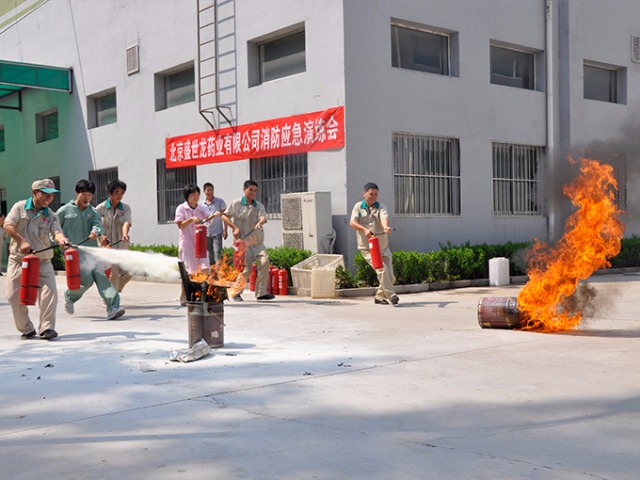 盛世龙消防培训现场