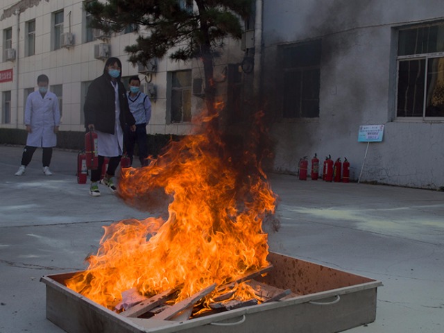 盛世龙消防培训现场